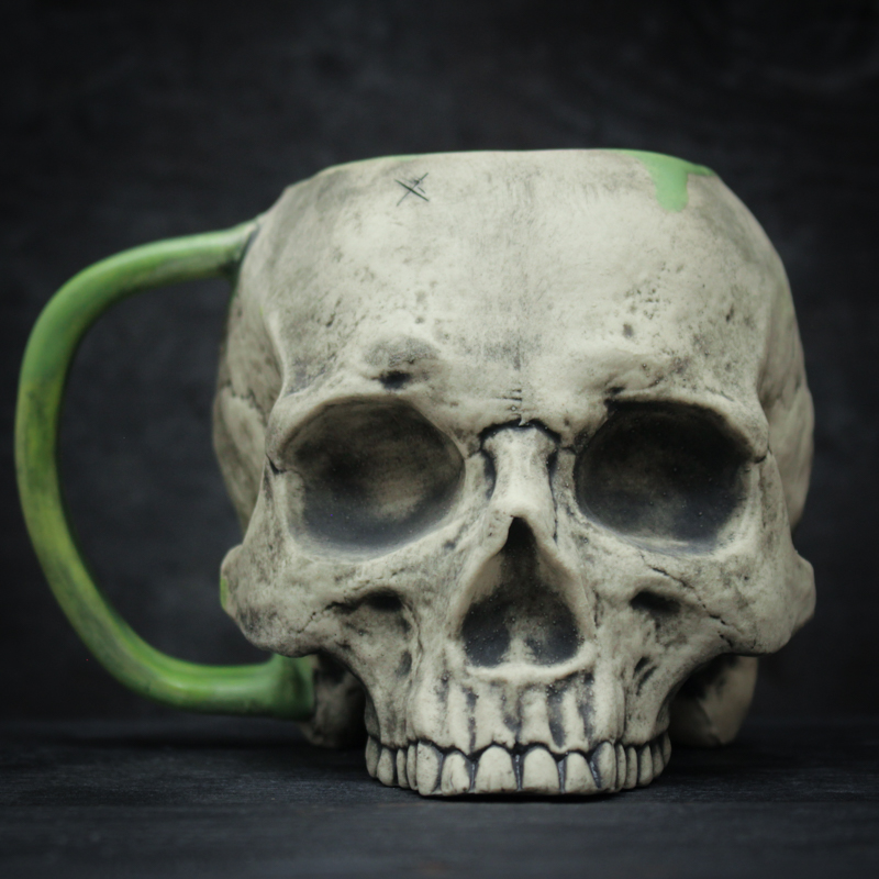 Slip Test Skull Mug 1 of 2