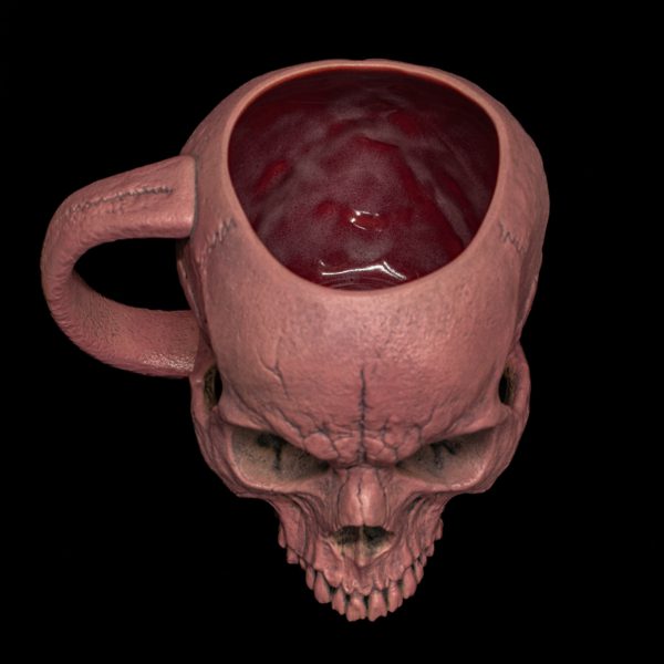 VALENTINE'S SKULL TEACUP - Image 4