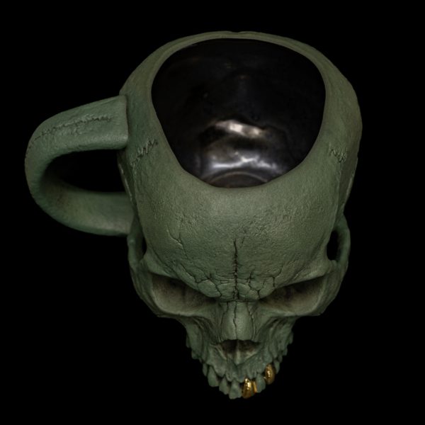 ST. PATTY'S SKULL TEACUP - Image 7
