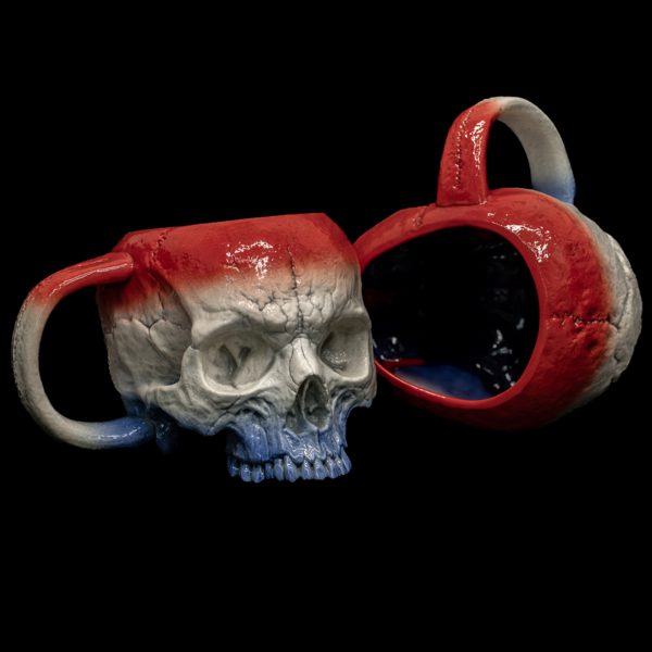 ROCKET POP SKULL TEACUP