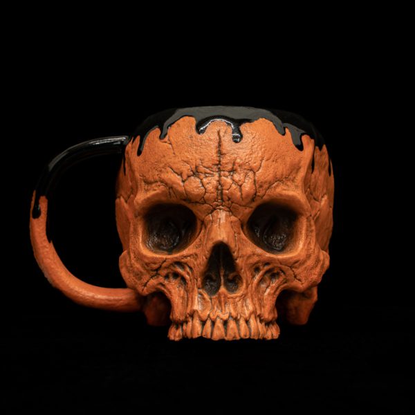 HALLOWEEN SKULL TEACUP - Image 8