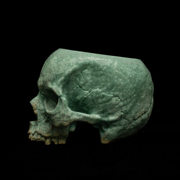 VERDIGRIS SKULL TEACUP - Image 7