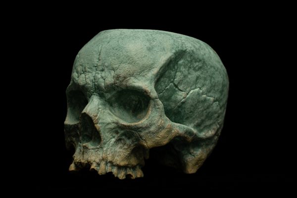 VERDIGRIS SKULL TEACUP - Image 9