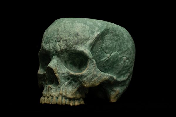 VERDIGRIS SKULL TEACUP - Image 8