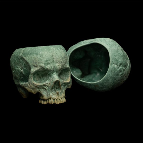 VERDIGRIS SKULL SIPPER