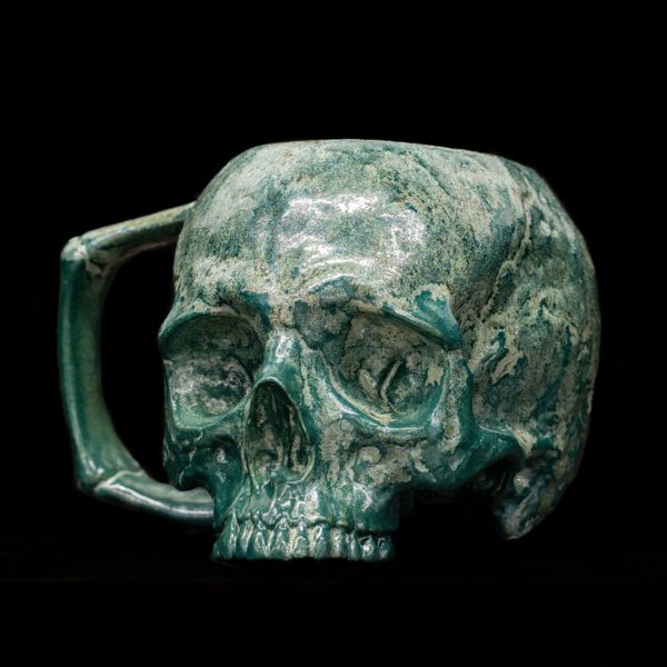 LICHEN HALF SKULL