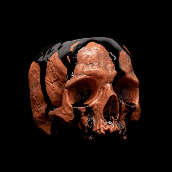 HALLOWEEN HALF SKULL BOWL - Image 6