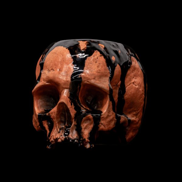 HALLOWEEN HALF SKULL BOWL - Image 4